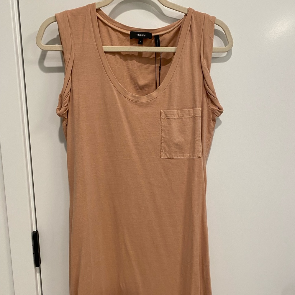 Theory muscle tee midi dress new with tags